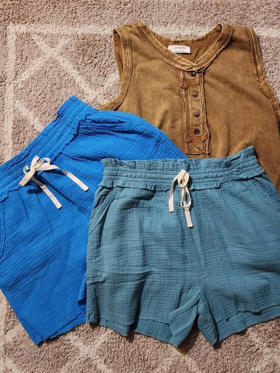 Zenana Pants - Zenana Bundle Shorts and Tank